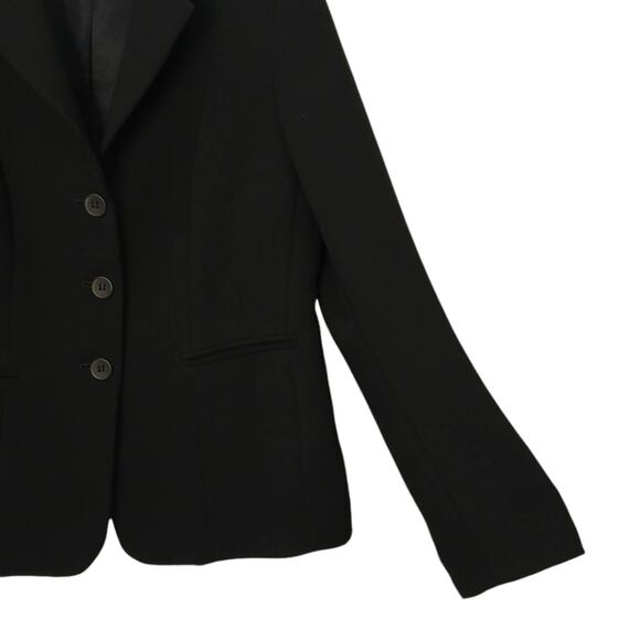 Jones New York Suit Jacket Sz 10P Black Career Preppy Collection Platinum Power - Picture 5 of 12